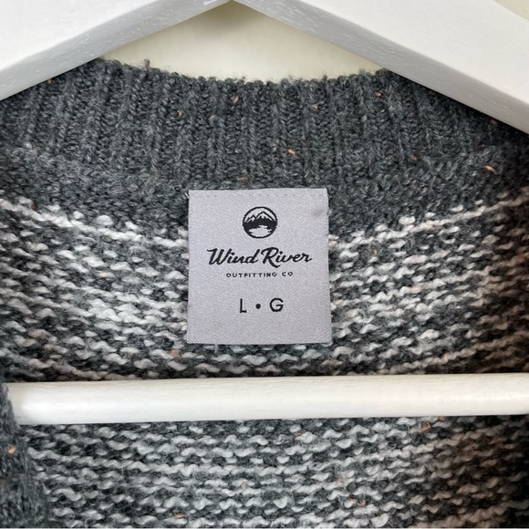 Wind River Fair Isle Crewneck Sweater Size Large - Picture 2 of 6